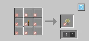 Added Craftingrecipes, Текстуры, Minecraft