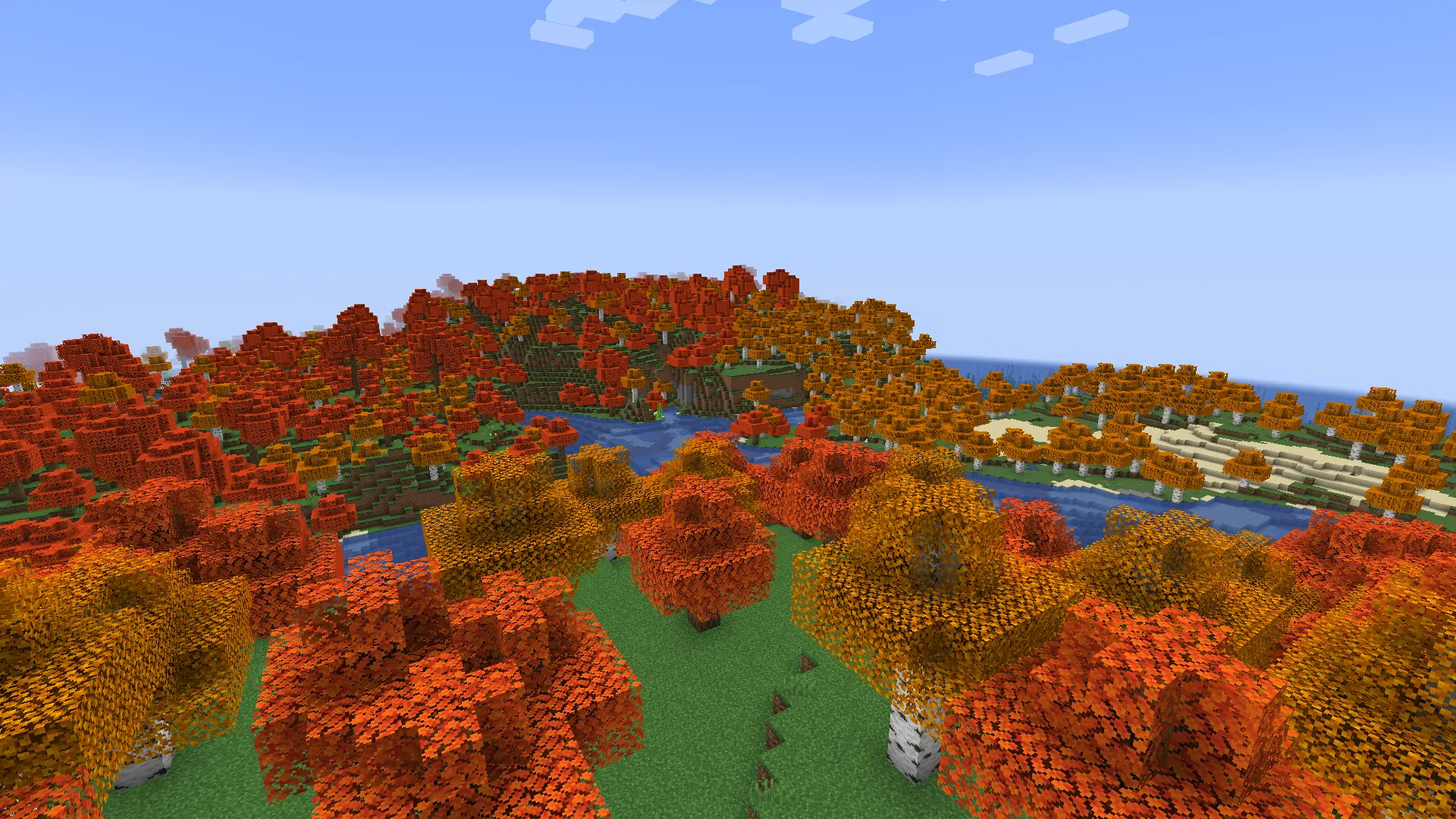 Autumn Leaves — скриншот 3 (Текстуры, Minecraft)