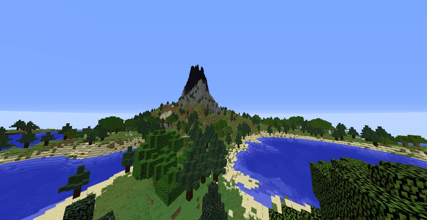 Volcano Survival Map, Карты, Minecraft