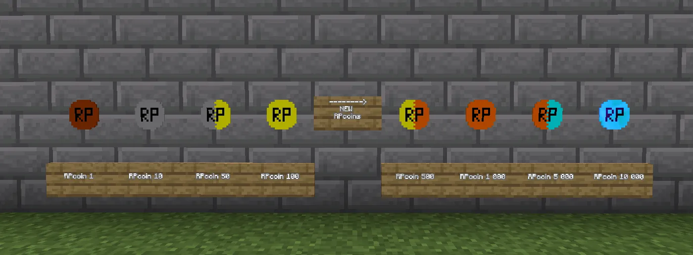 rpcoin, Моды, Minecraft