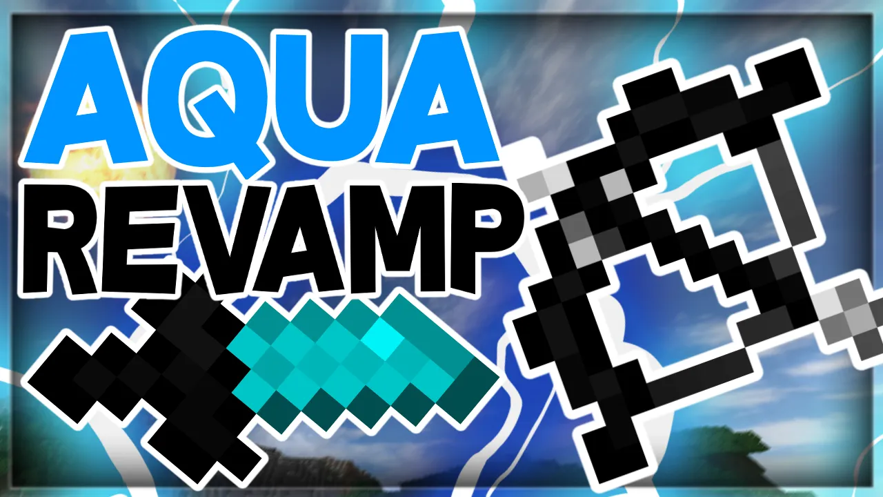 Aqua Revamp Sword — скриншот 12 (Текстуры, Minecraft)