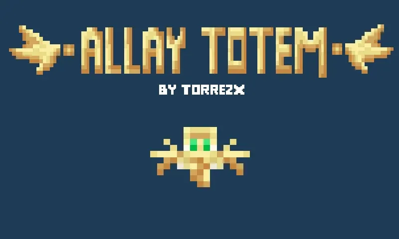 Torrezx-Allay Totem gold — скриншот 2 (Текстуры, Minecraft)