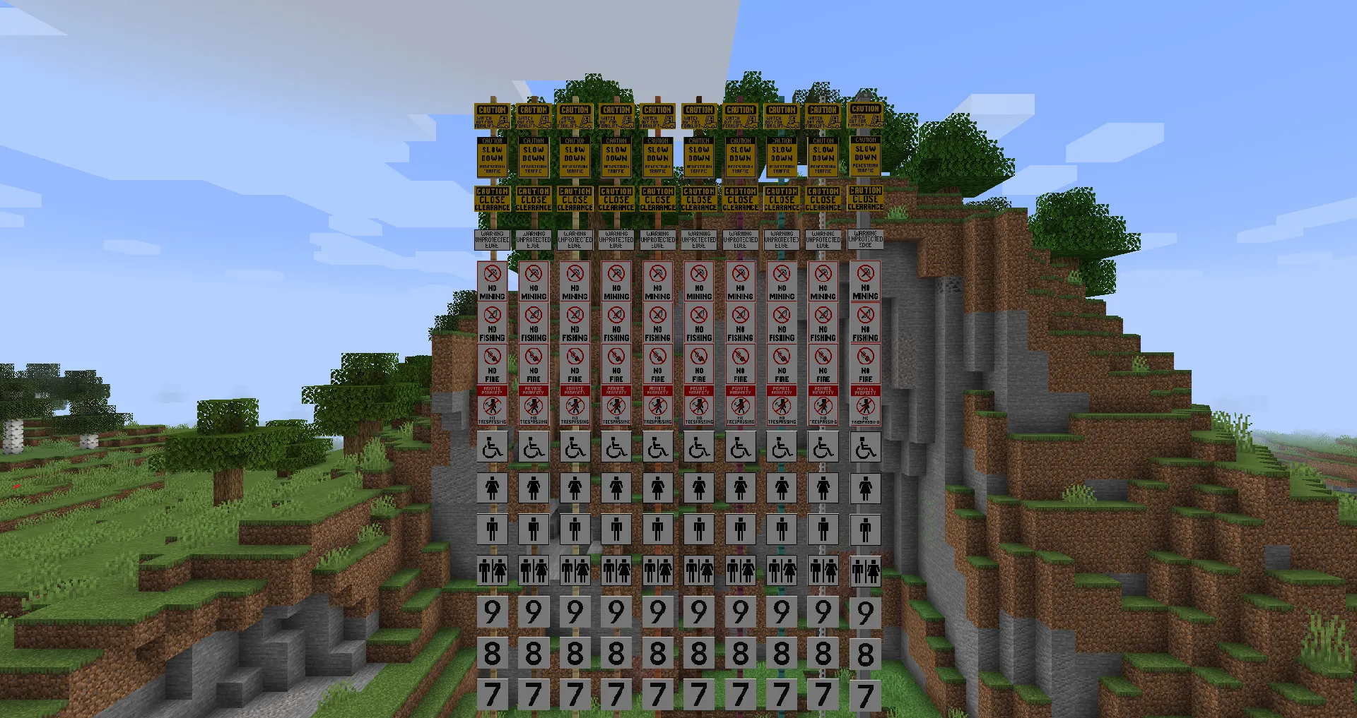 Signs & Signals — скриншот 8 (Моды, Minecraft)