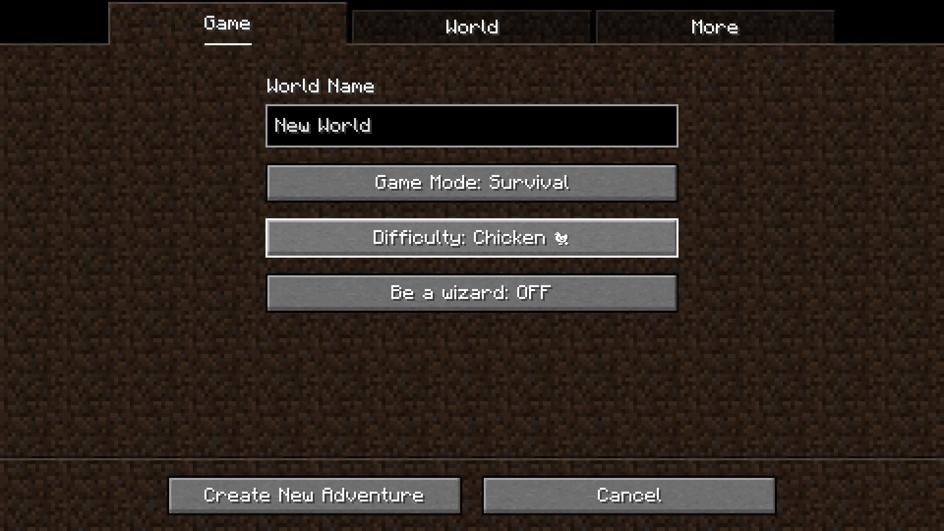 Menu Text Refresh (Fantasy) — скриншот 3 (Текстуры, Minecraft)