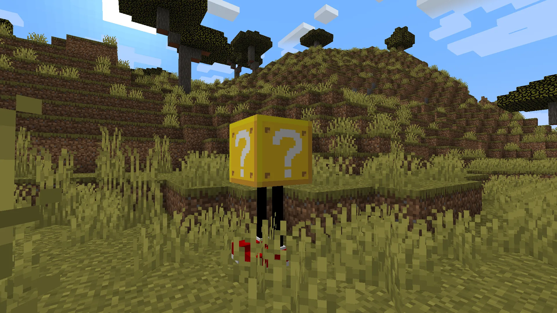 Walk Lucky Block, Моды, Minecraft