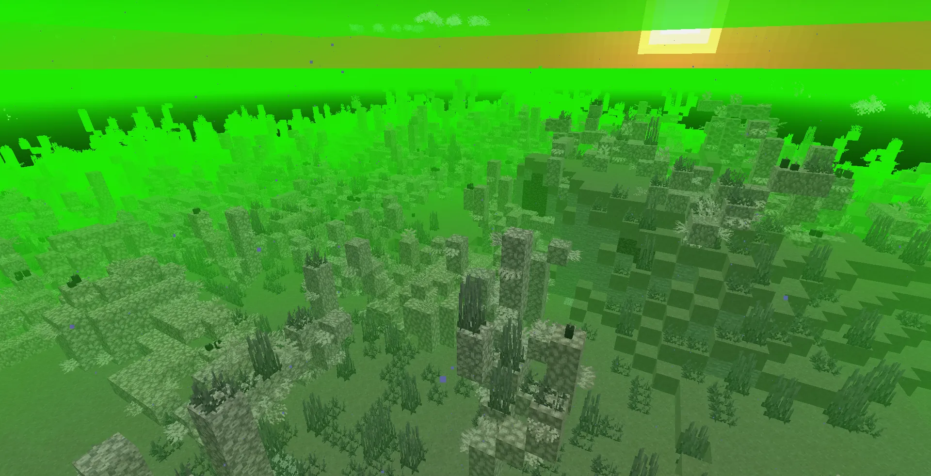 Alli's Acid Rain — скриншот 1 (Моды, Minecraft)