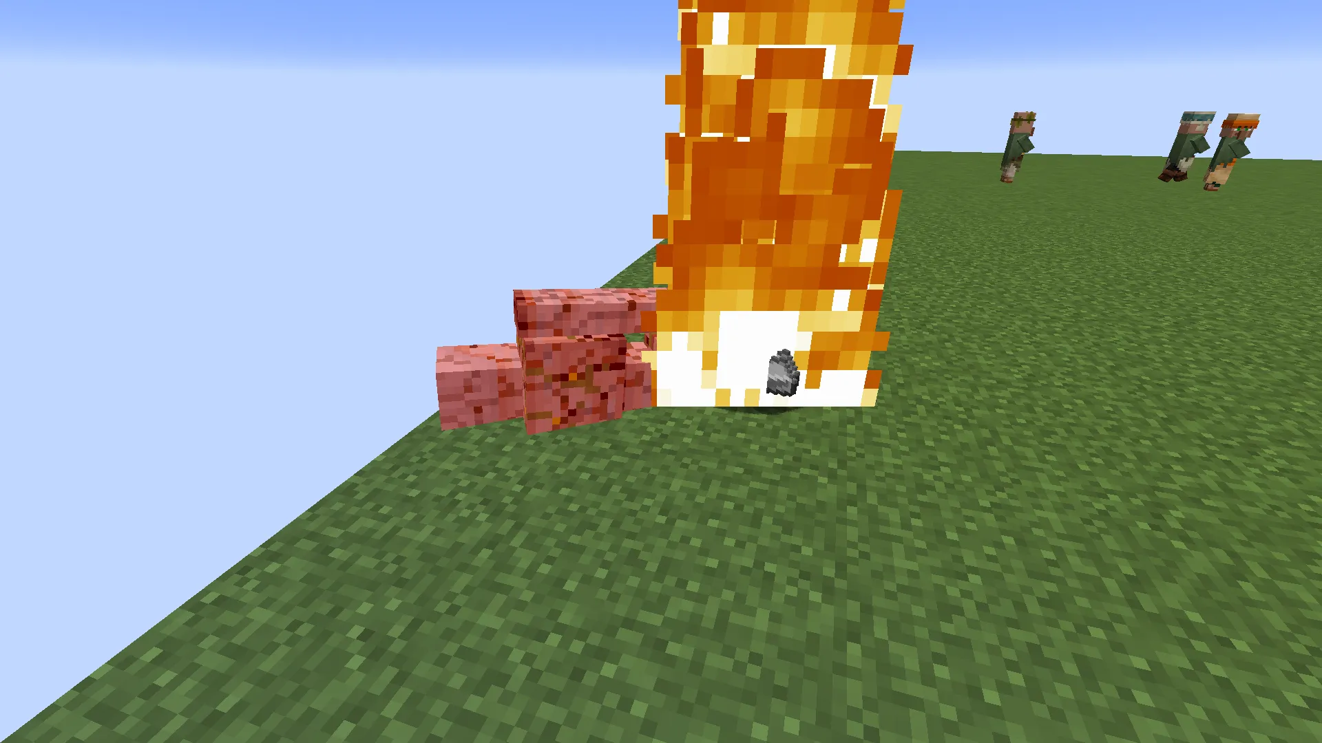 Raw Iron Golem drops, Текстуры, Minecraft