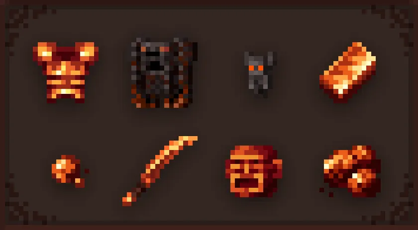 Excalibur | Hellstone Golem Support — скриншот 2 (Текстуры, Minecraft)