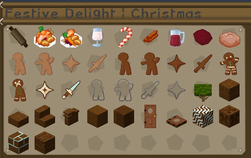 Festive Delight BDCraft — скриншот 1 (Текстуры, Minecraft)