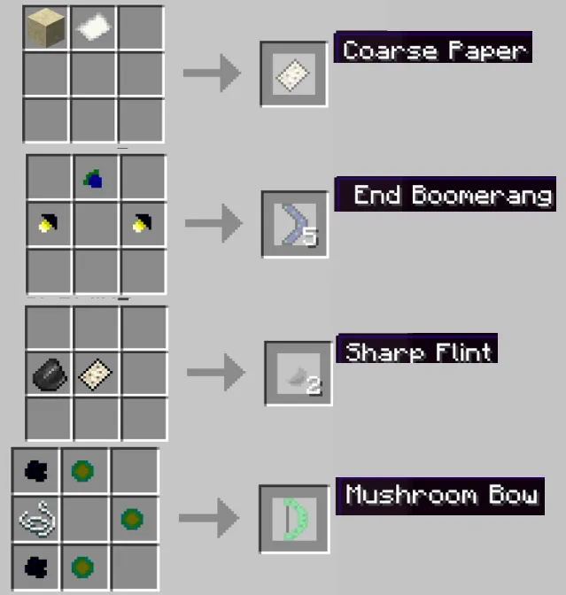 The Mysterious Mushrooms — скриншот 6 (Моды, Minecraft)