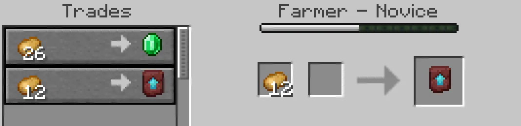 OP Villager trades Add-on, Моды, Minecraft