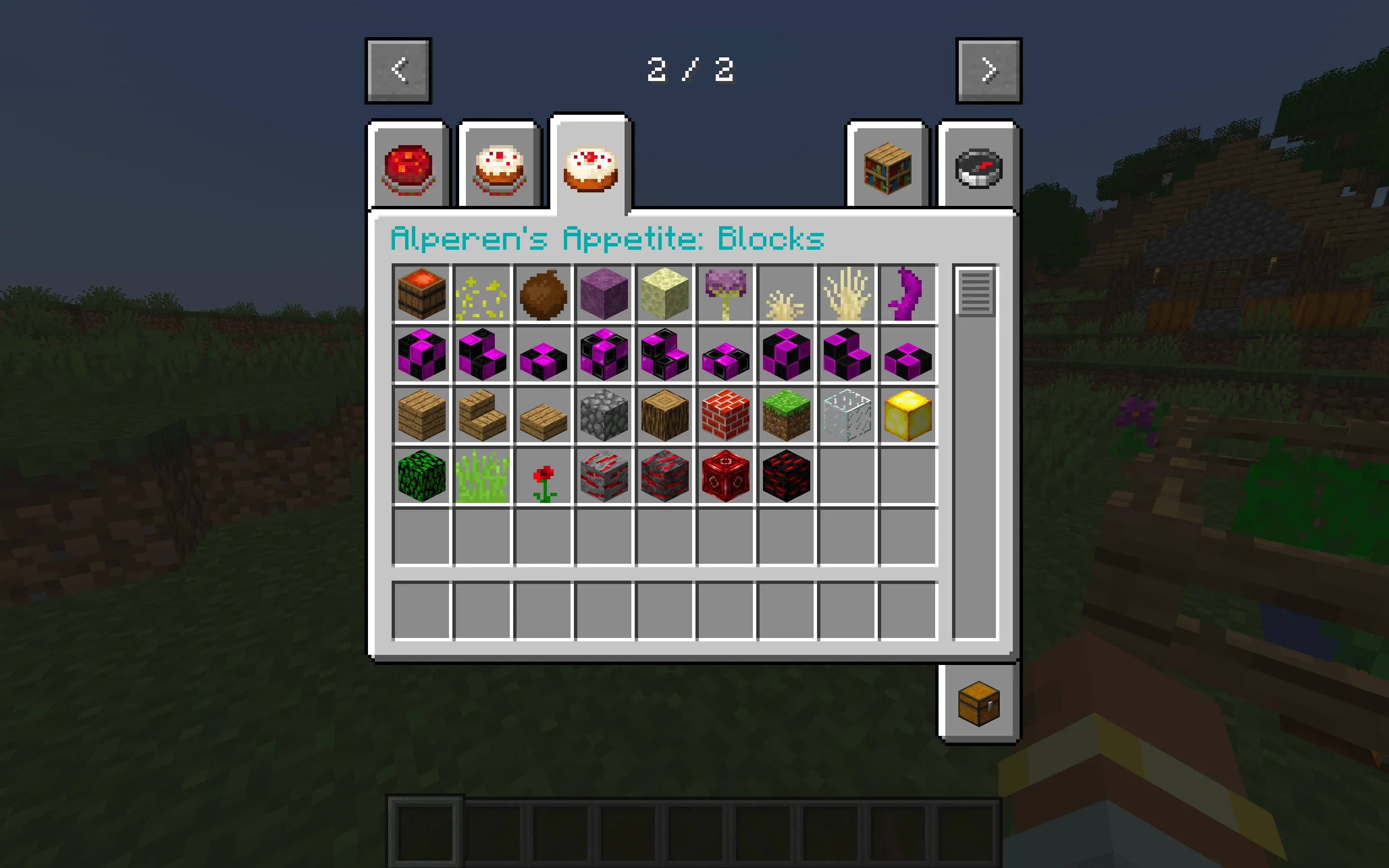 Alper's Appetite, Моды, Minecraft