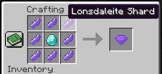 Legendary Lonsdaleite - Powerful New Ore and Tools! — скриншот 4 (Моды, Minecraft)