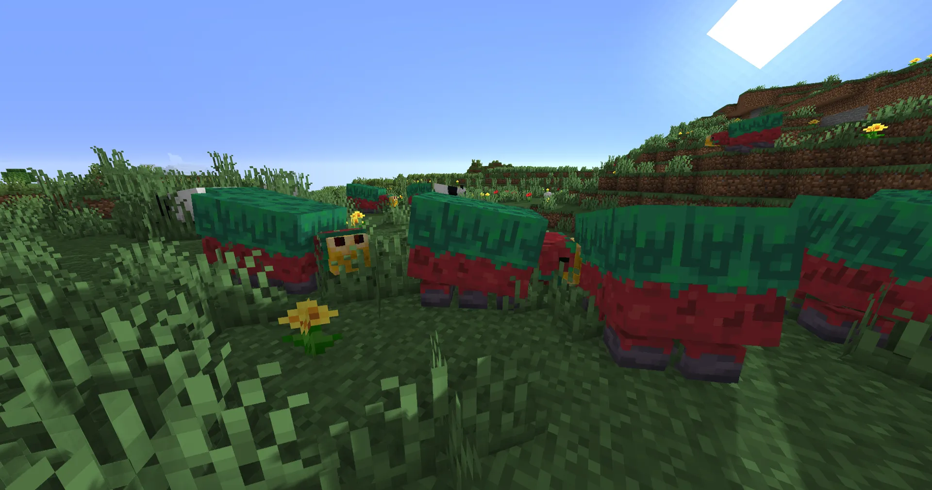 Shiny's Sniffers, Текстуры, Minecraft