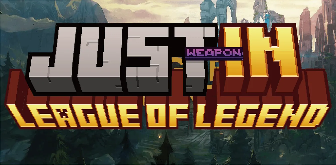 Just-In LOL(weapons) — скриншот 3 (Моды, Minecraft)