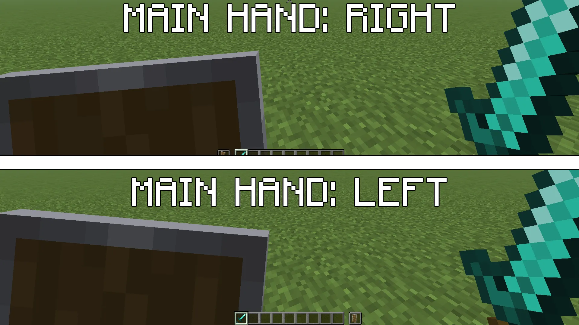 Left Hand Trick, Моды, Minecraft