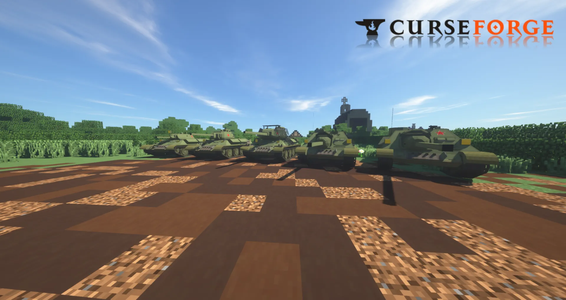 Warfare 44 Content Pack - Immersive Vehicles, Моды, Minecraft