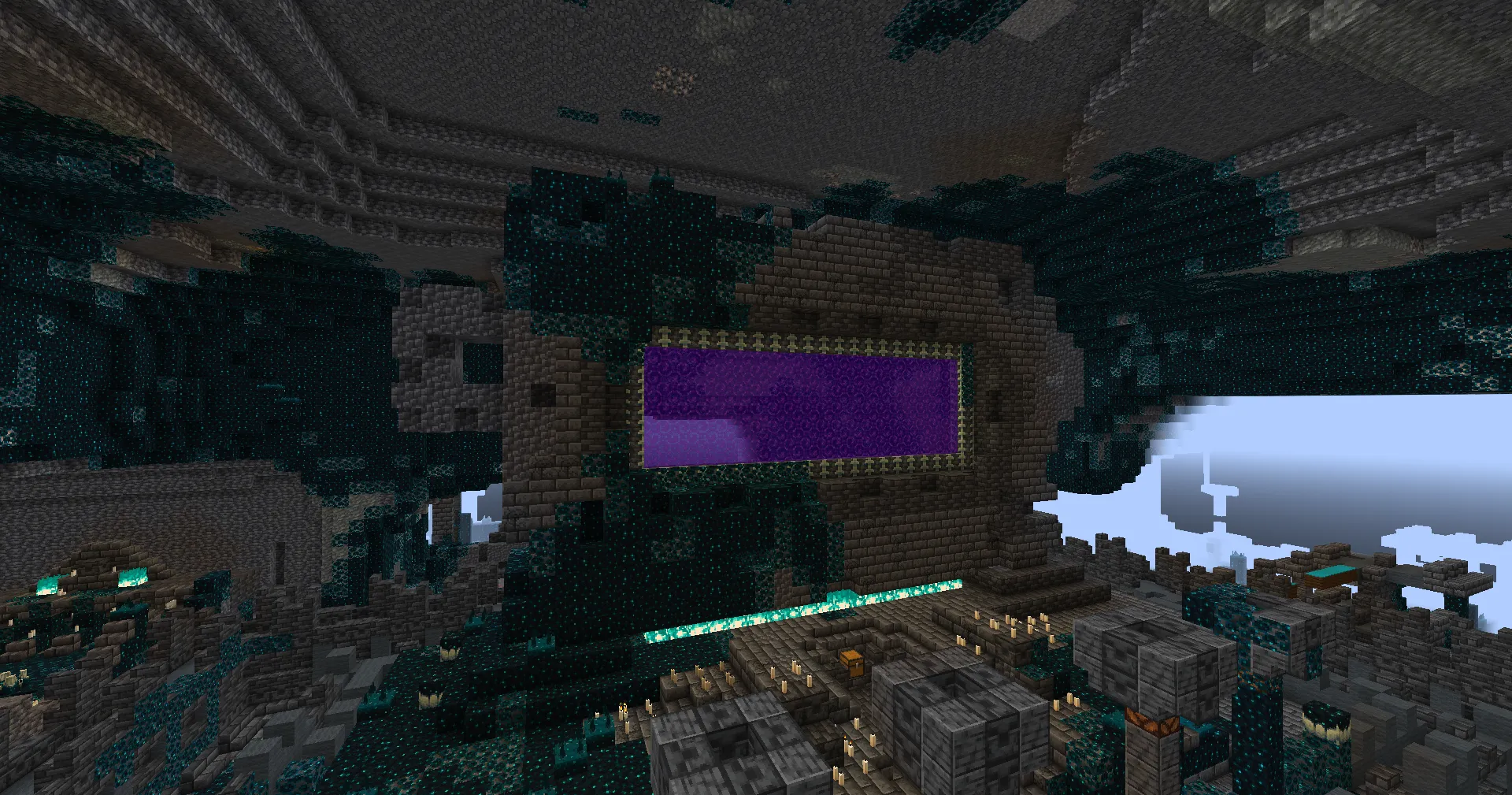 Deep Dark Nether Portal, Моды, Minecraft