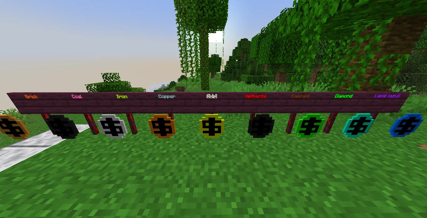 Coins Texture Pack!, Текстуры, Minecraft