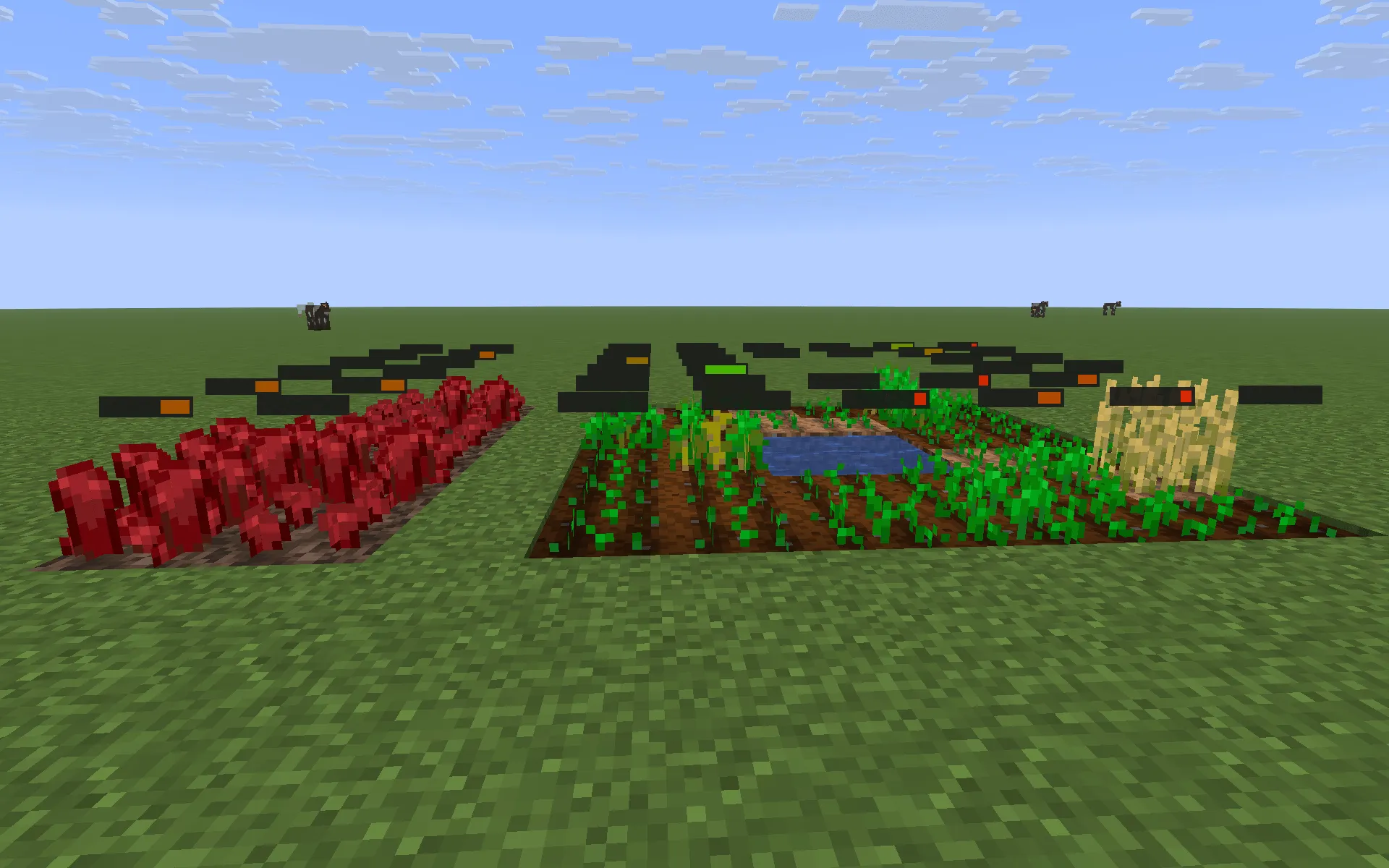 Crop Progress Bar — скриншот 1 (Моды, Minecraft)