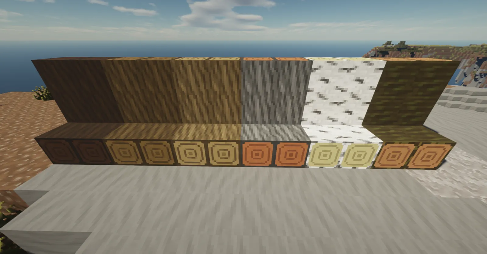 NotVanilla, Текстуры, Minecraft