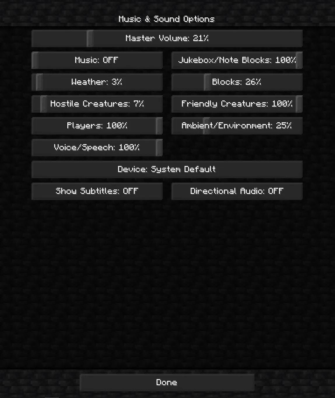 BASIC dark GUI — скриншот 11 (Текстуры, Minecraft)