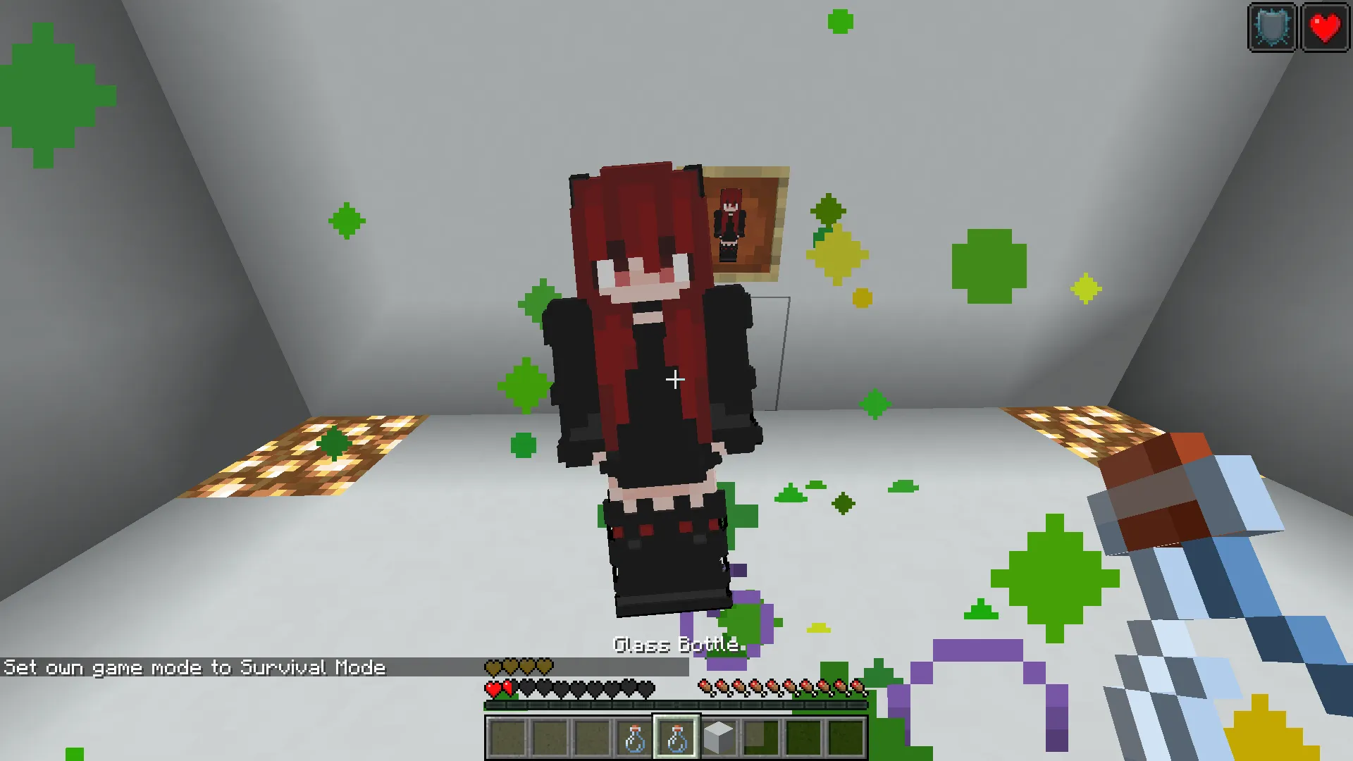 Goth gf Totem of Undying — скриншот 1 (Текстуры, Minecraft)