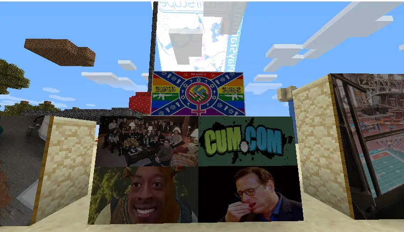 Minecrap, Текстуры, Minecraft