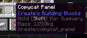 Valkyrien Skies Copycat Mass Fix, Дата-паки, Minecraft