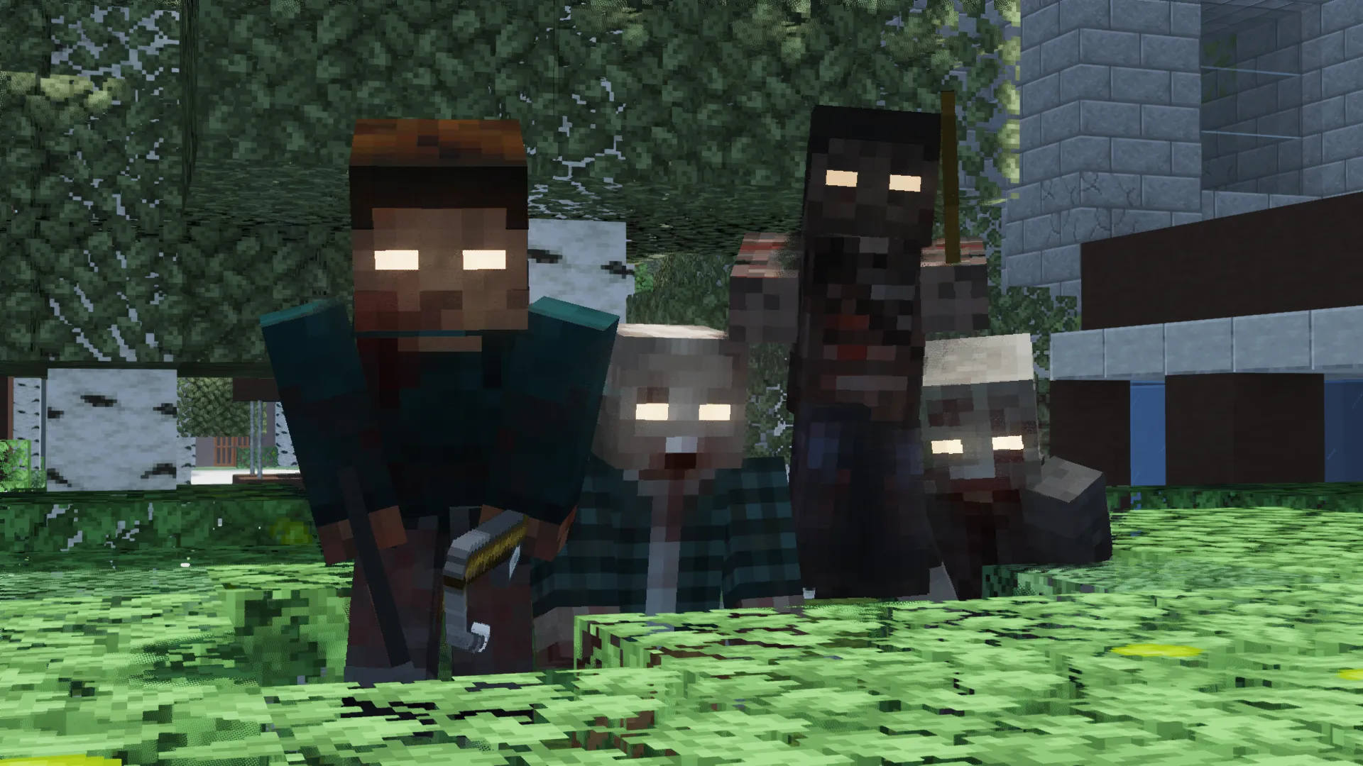 The Normal Zombie:Start of Chaos — скриншот 6 (Модпаки, Minecraft)