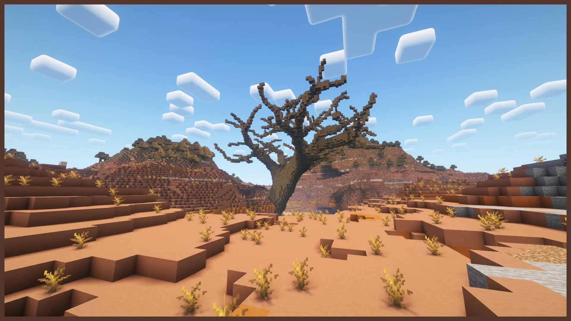 Giant Dead Oak Tree — скриншот 3 (Моды, Minecraft)