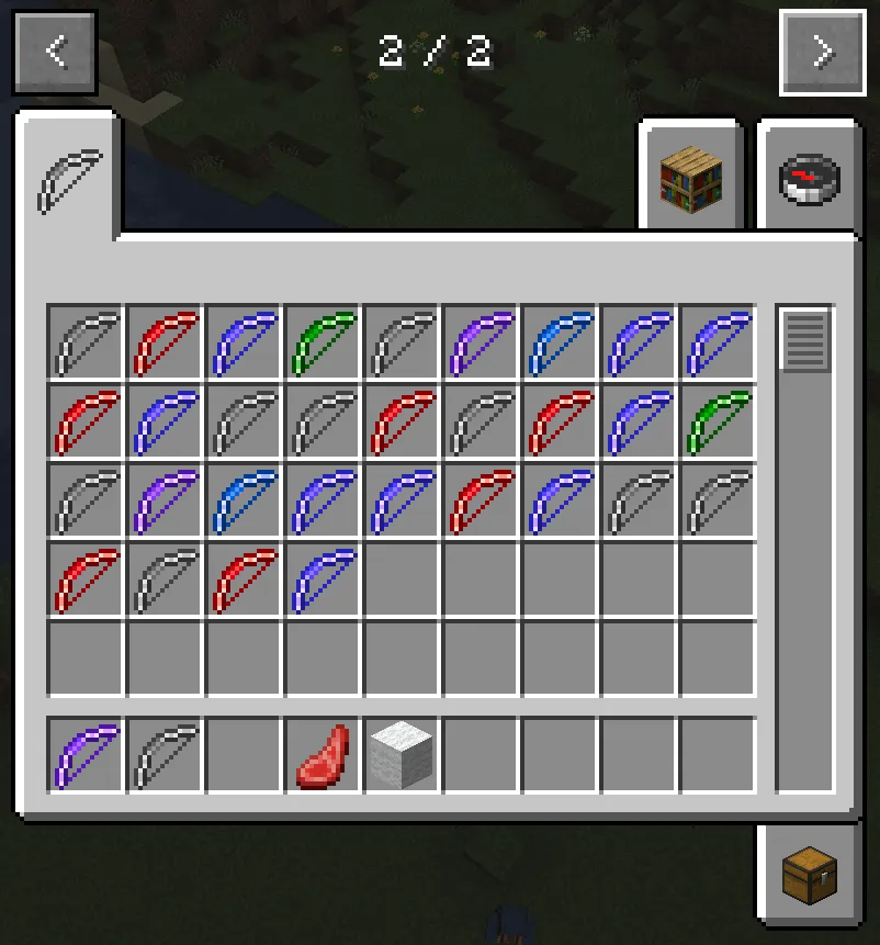 Zoomer Bows — скриншот 1 (Моды, Minecraft)