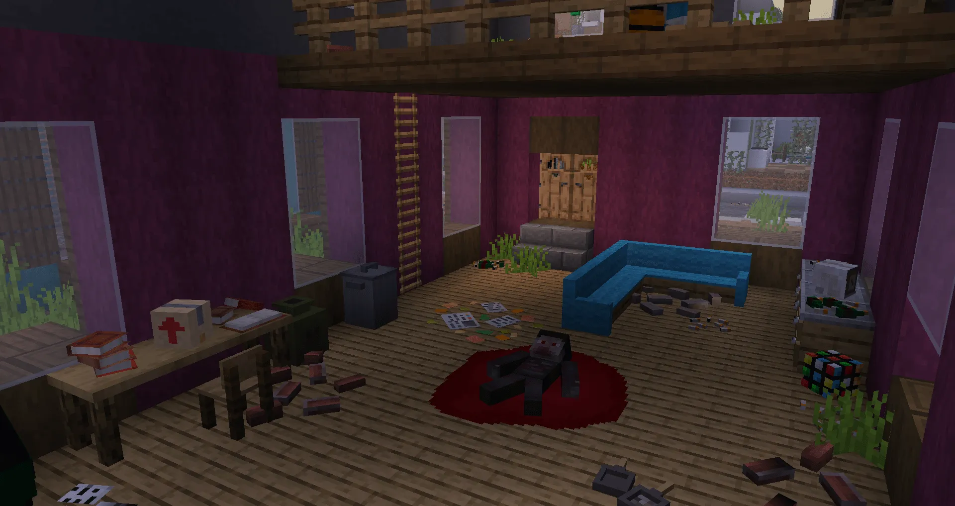 Apocalipse Zumbi — скриншот 11 (Модпаки, Minecraft)