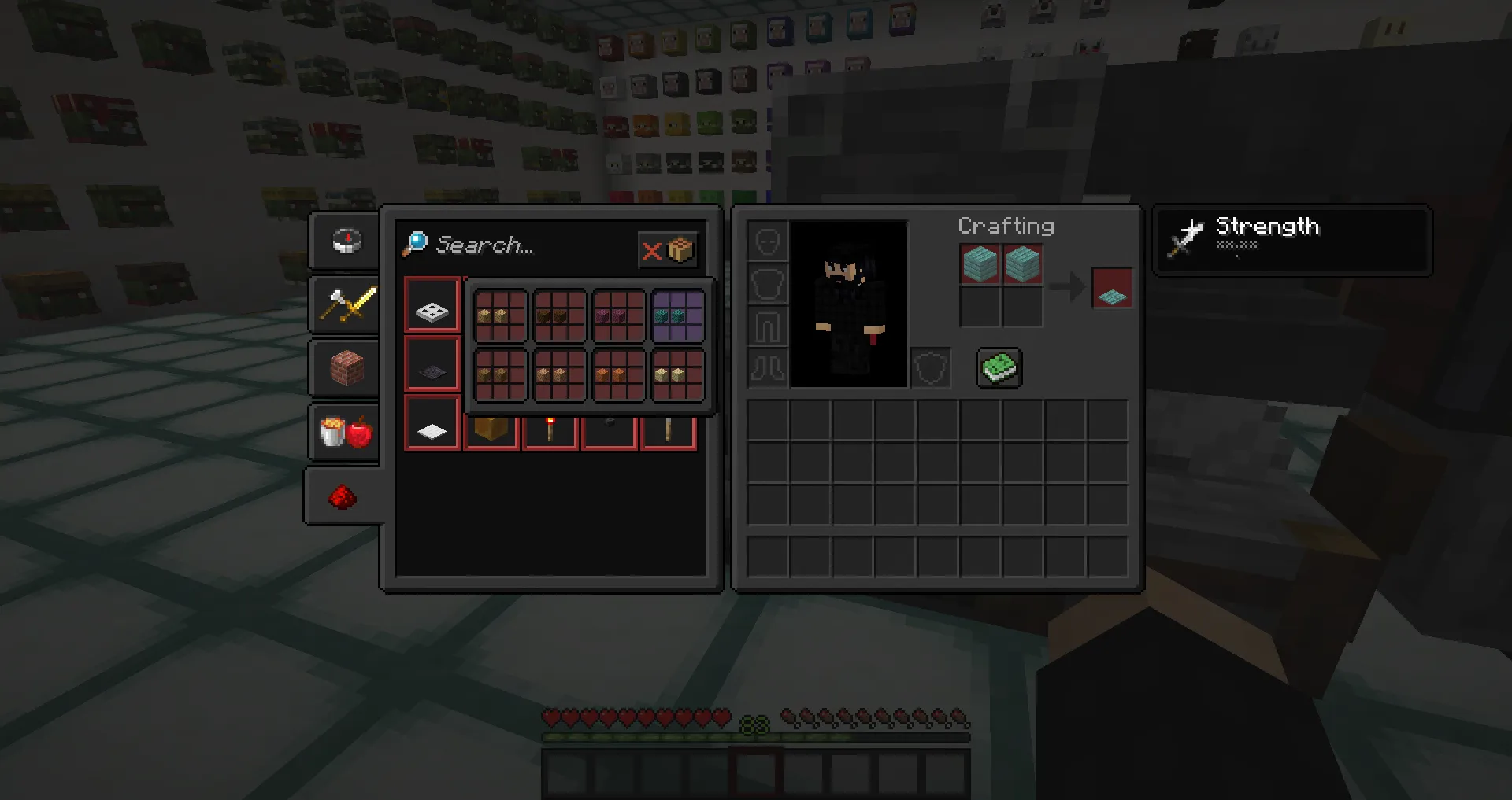 MLDEG Black GUI — скриншот 8 (Текстуры, Minecraft)