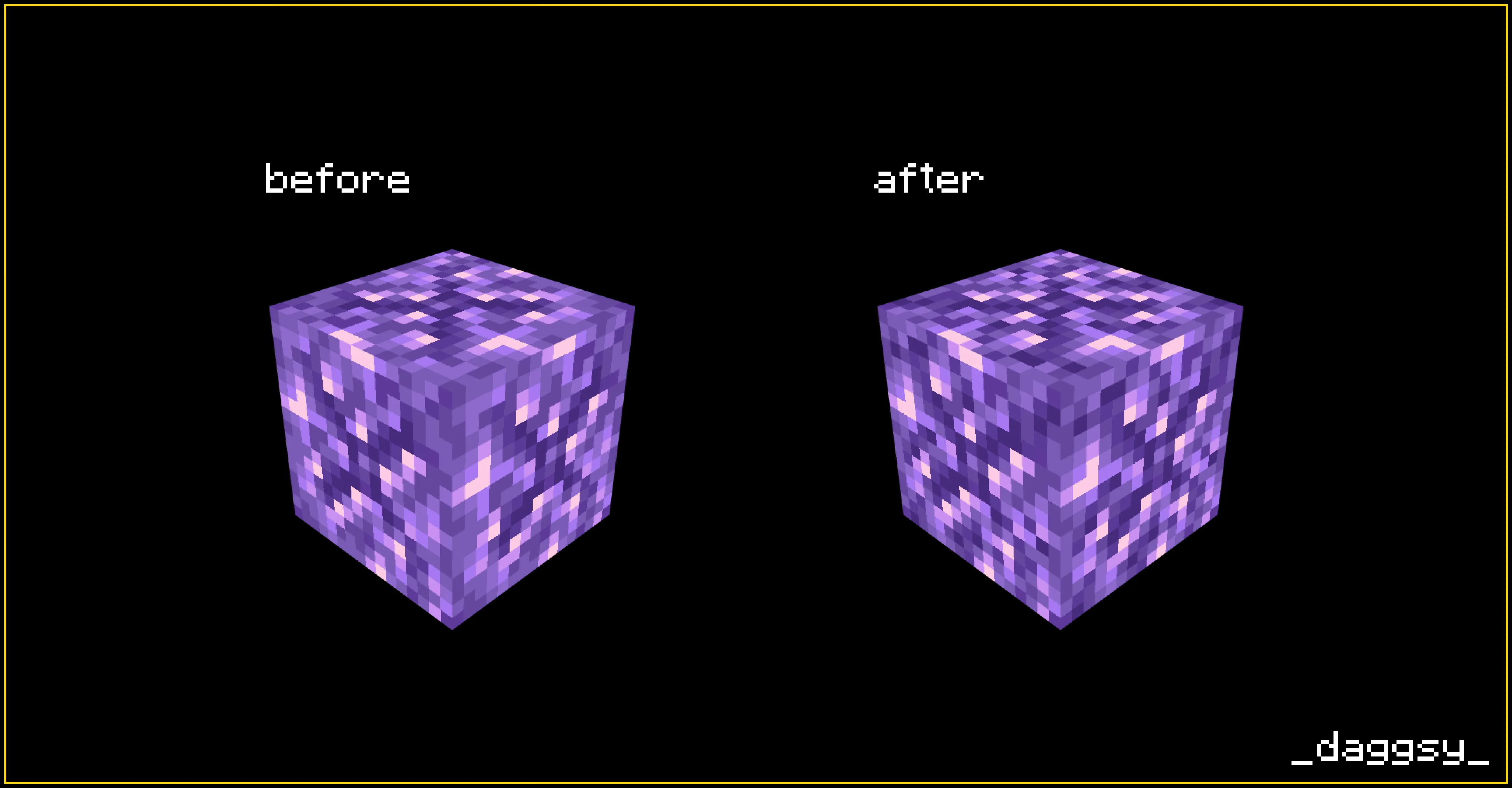 Amethyst Buddies — скриншот 1 (Текстуры, Minecraft)
