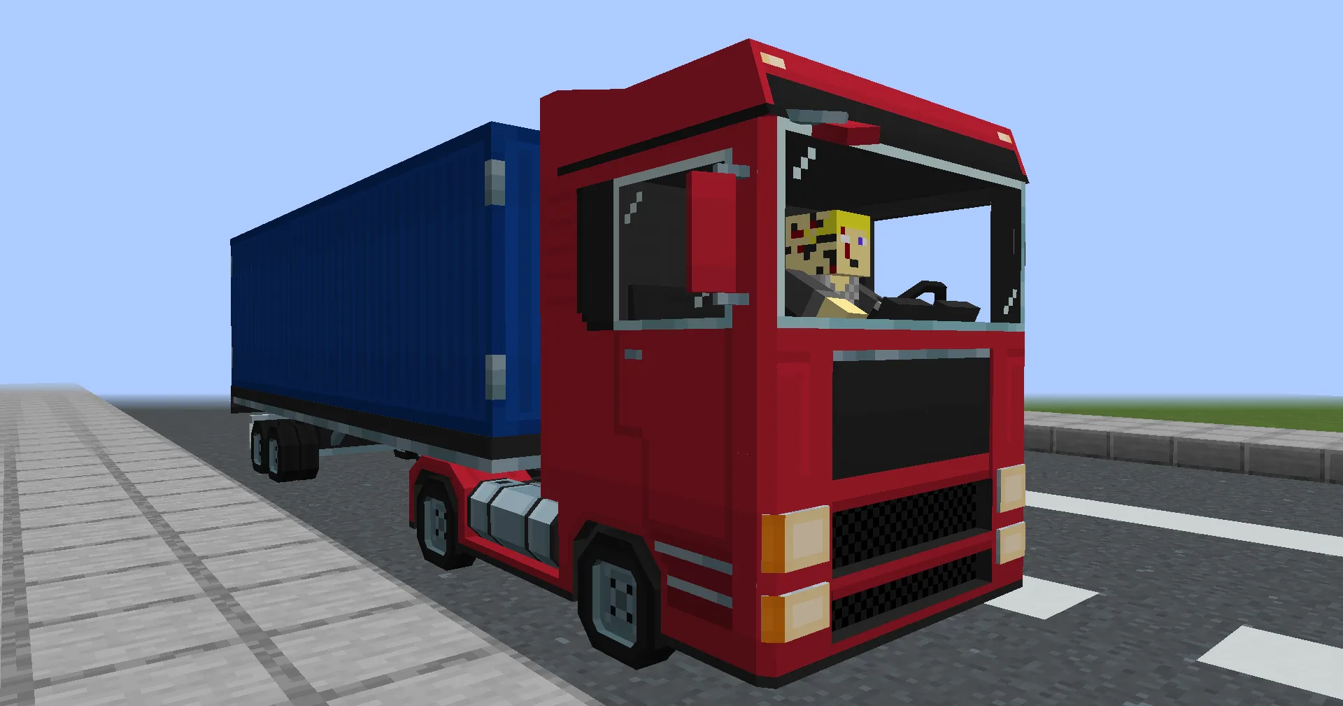 Traffic Simulator - Default Content Pack, Моды, Minecraft