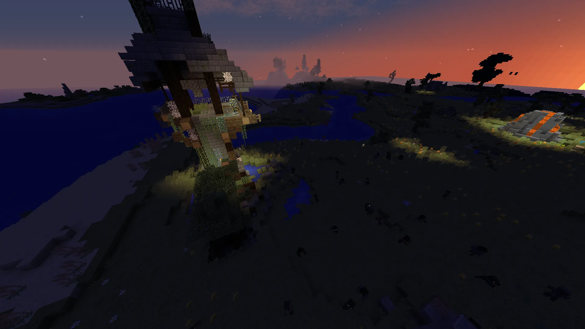 Purple's Magic Horror — скриншот 4 (Модпаки, Minecraft)