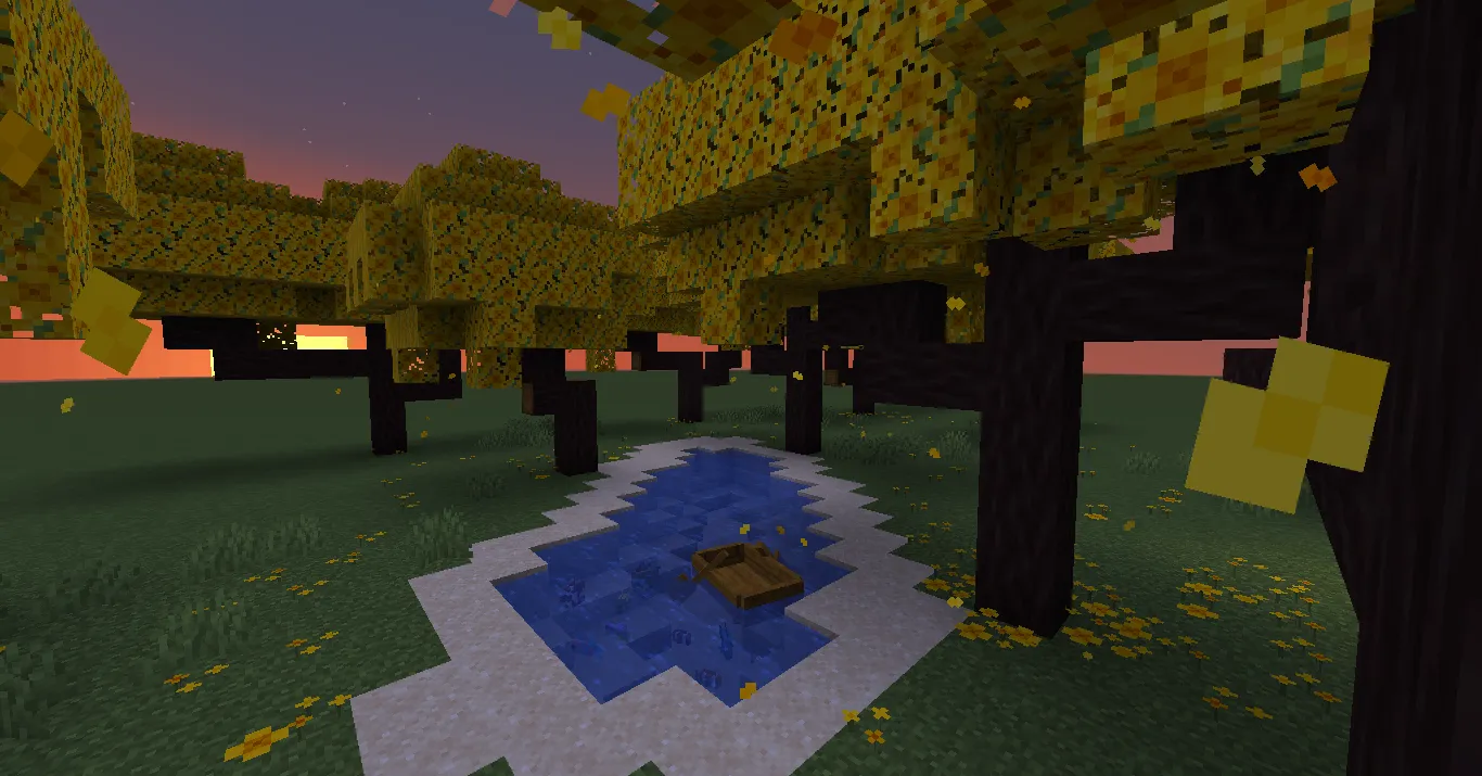 Guayacanes over Cherry, Текстуры, Minecraft