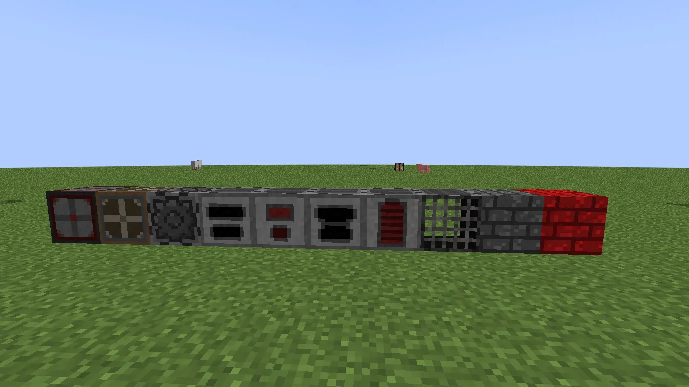 The old and outdated version of the VTR will now have the formation divided into segments, Моды, Minecraft