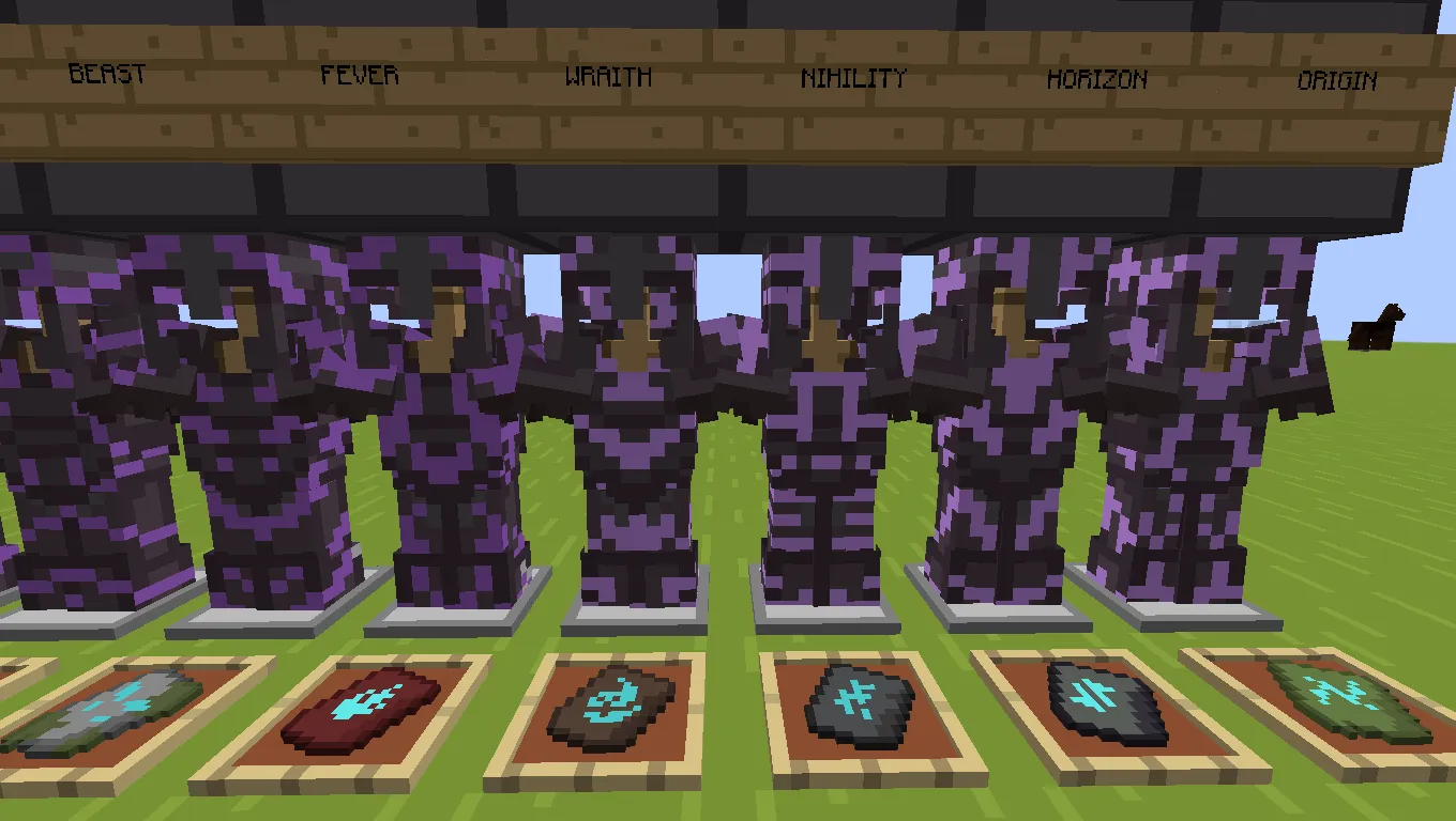 Bare Bones More Armor Trims — скриншот 2 (Текстуры, Minecraft)