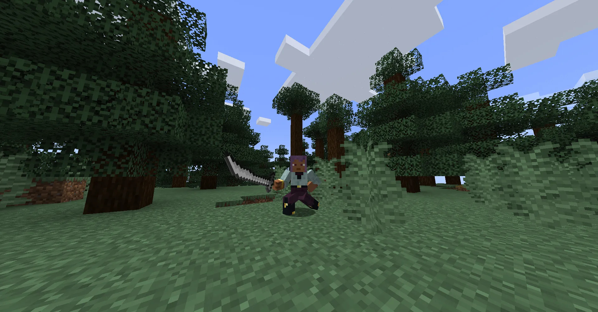 Epic Fight - Simple Movesets — скриншот 1 (Моды, Minecraft)