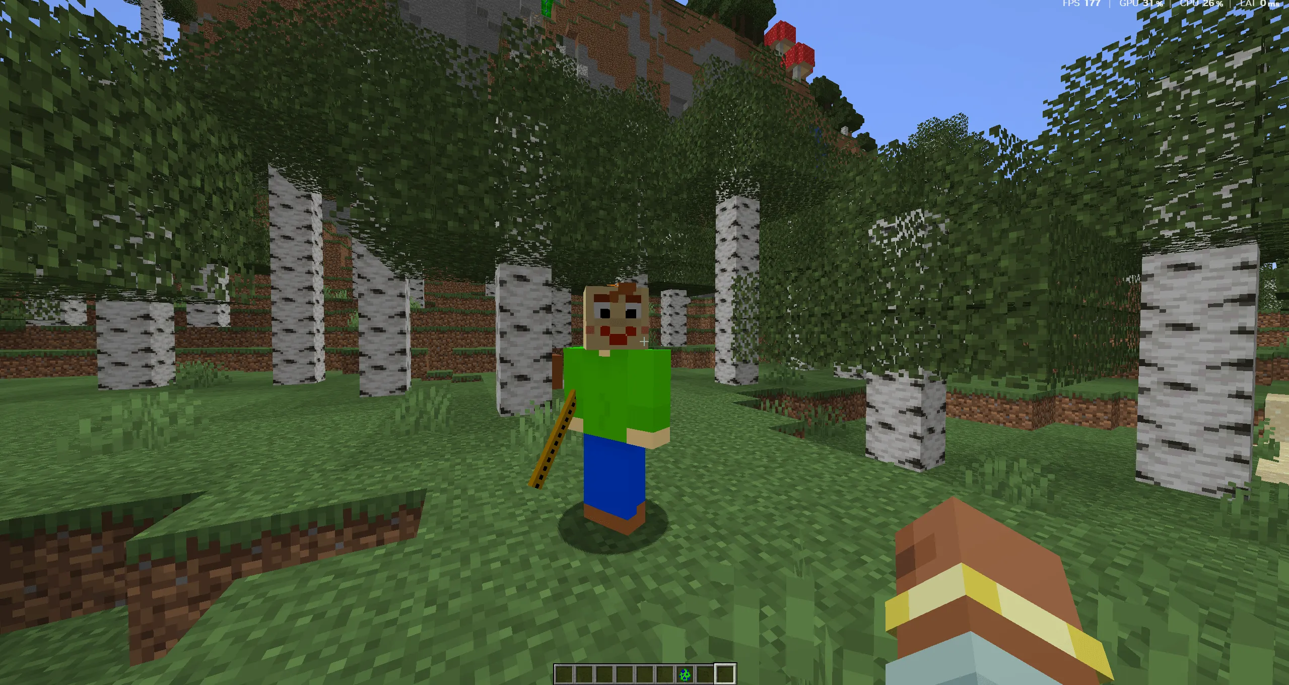 Baldmine, Моды, Minecraft