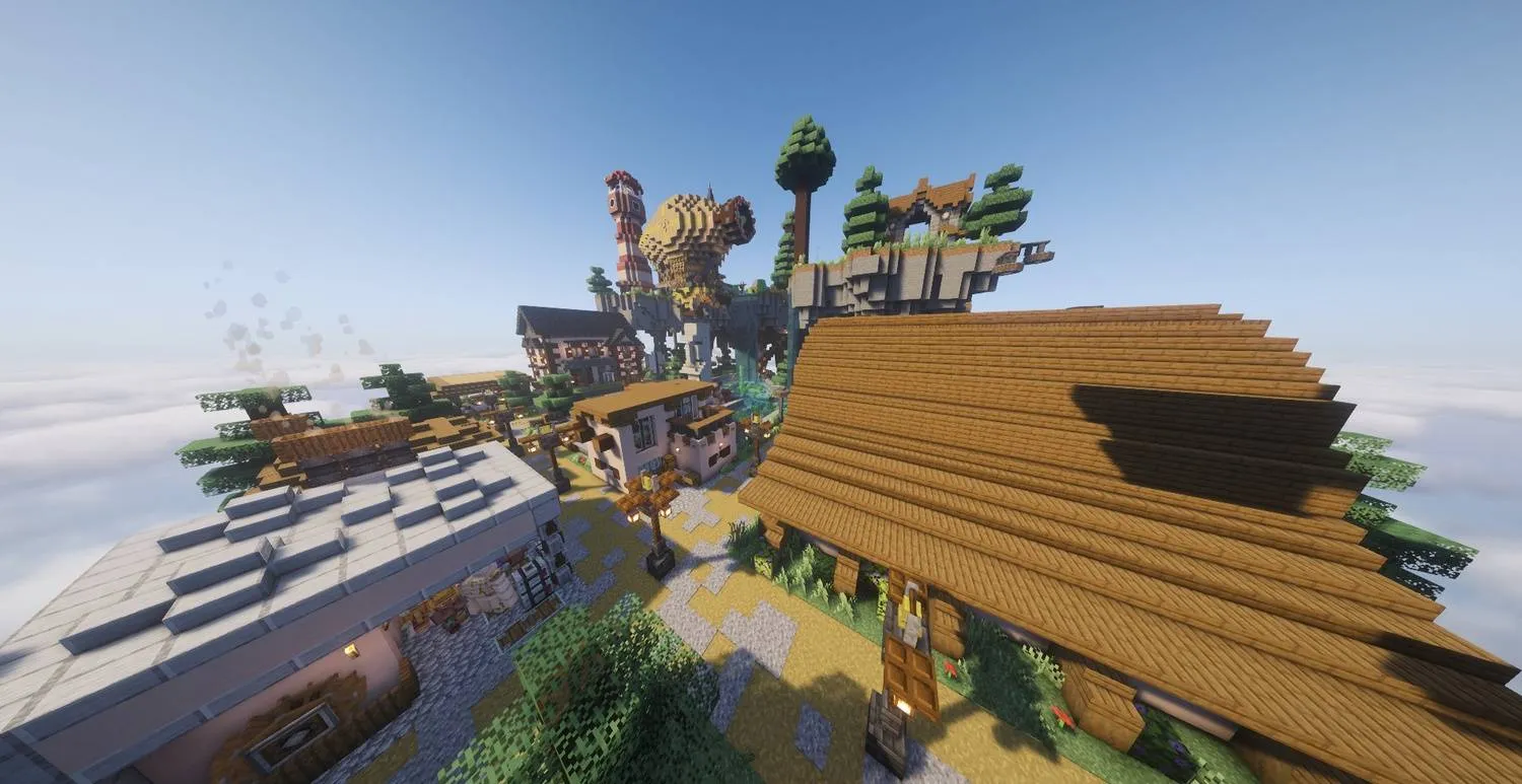 Create: Sky Village | BIG UPDATE!, Моды, Minecraft