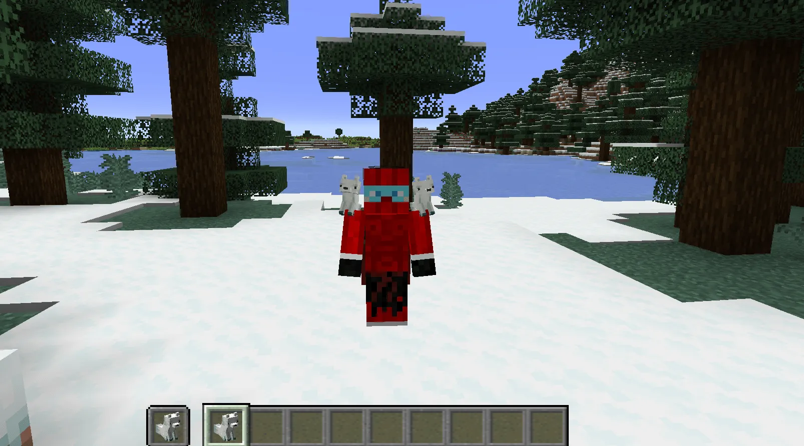 Snow Fox Totem — скриншот 1 (Текстуры, Minecraft)