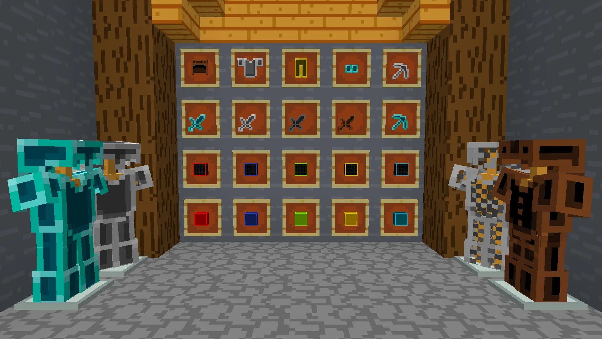 Bedwars Addon for Bare Bones — скриншот 6 (Текстуры, Minecraft)