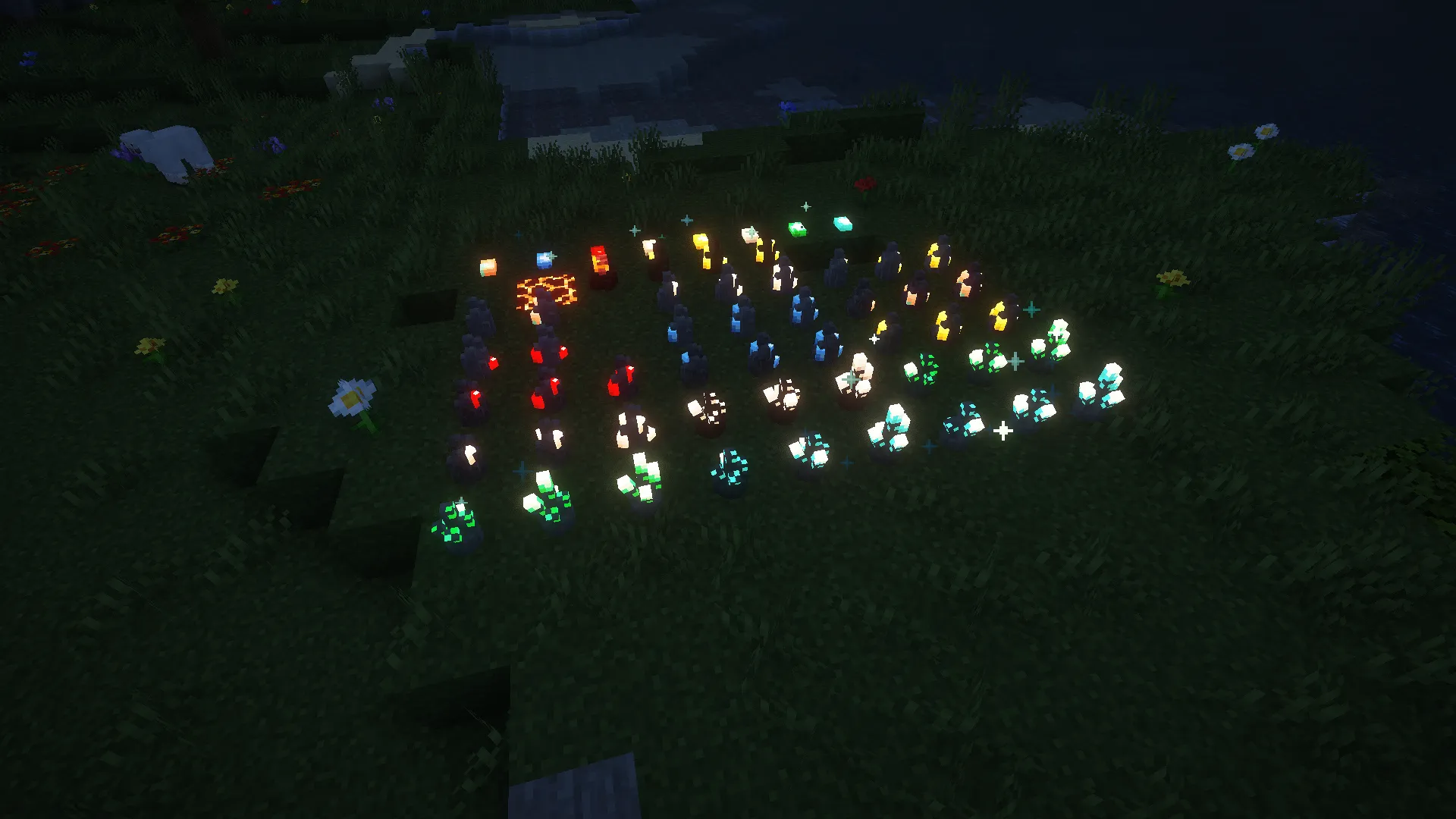 Emissive Minerally, Текстуры, Minecraft