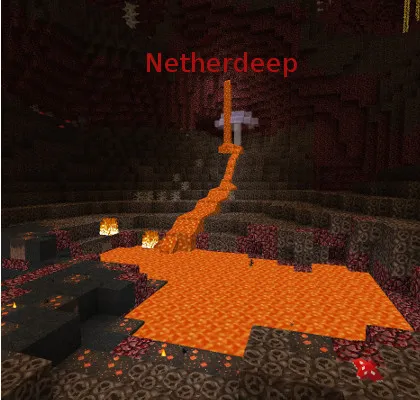 Netherdeep — скриншот 1 (Модпаки, Minecraft)