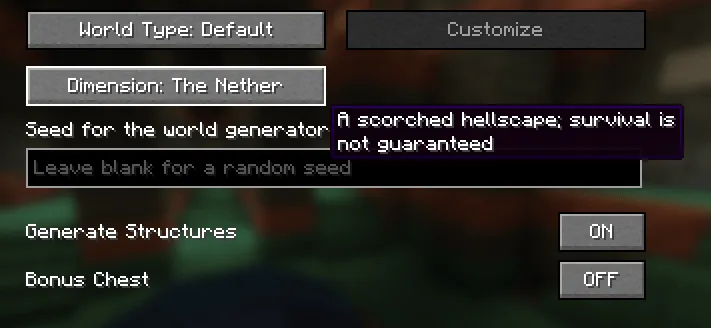 Hellspawn | Starting Dimension — скриншот 1 (Моды, Minecraft)