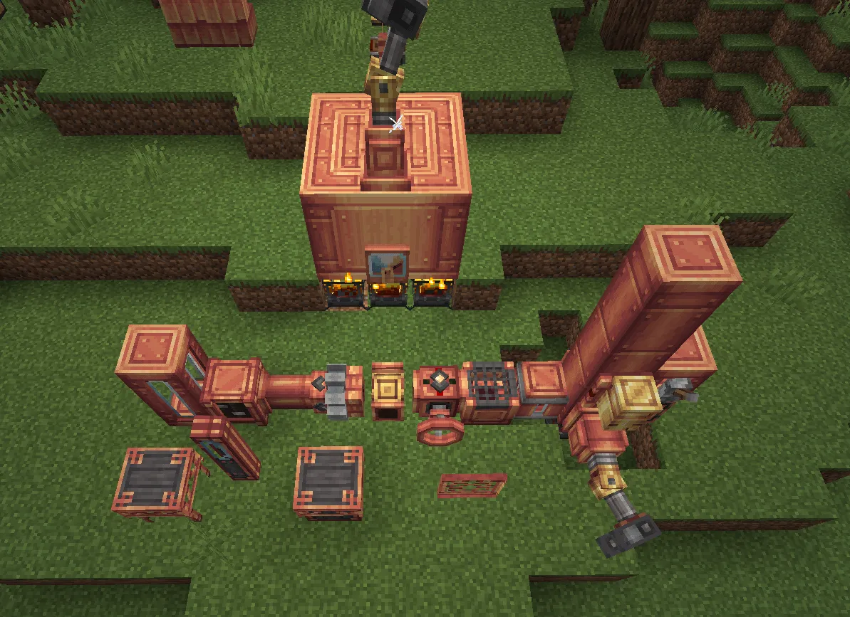 Create: Old Copper Stuffs, Текстуры, Minecraft