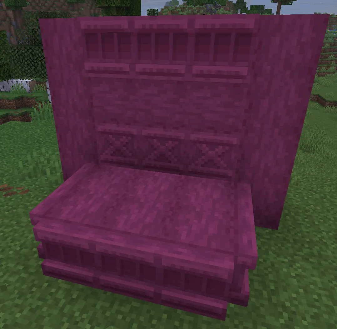 Better Shelf Textures — скриншот 1 (Текстуры, Minecraft)